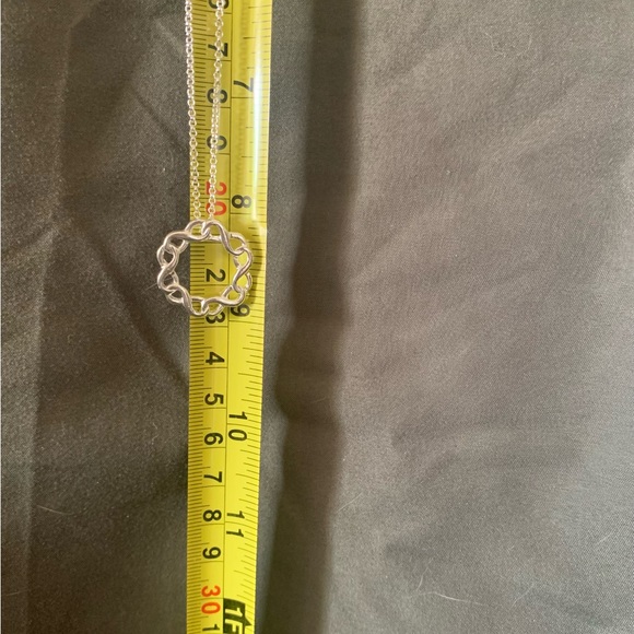 Silver Plated Infinity Necklace - Picture 5 of 5